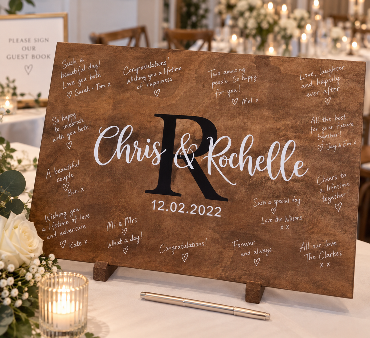 GUEST BOOK SIGNING BOARDS