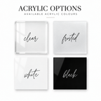 ACRYLIC GUEST PLACE CARD