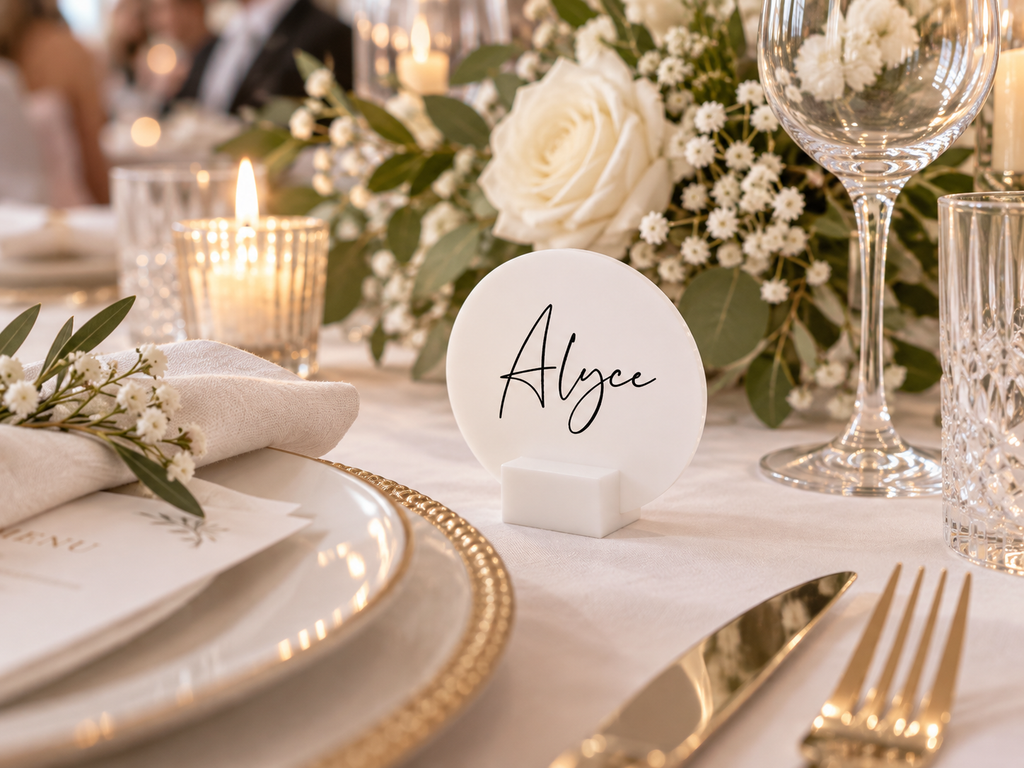 ACRYLIC GUEST PLACE CARD