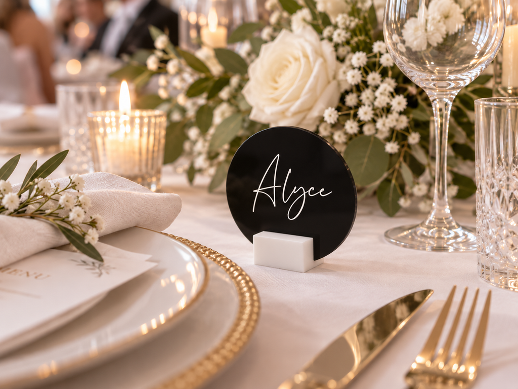 ACRYLIC GUEST PLACE CARD