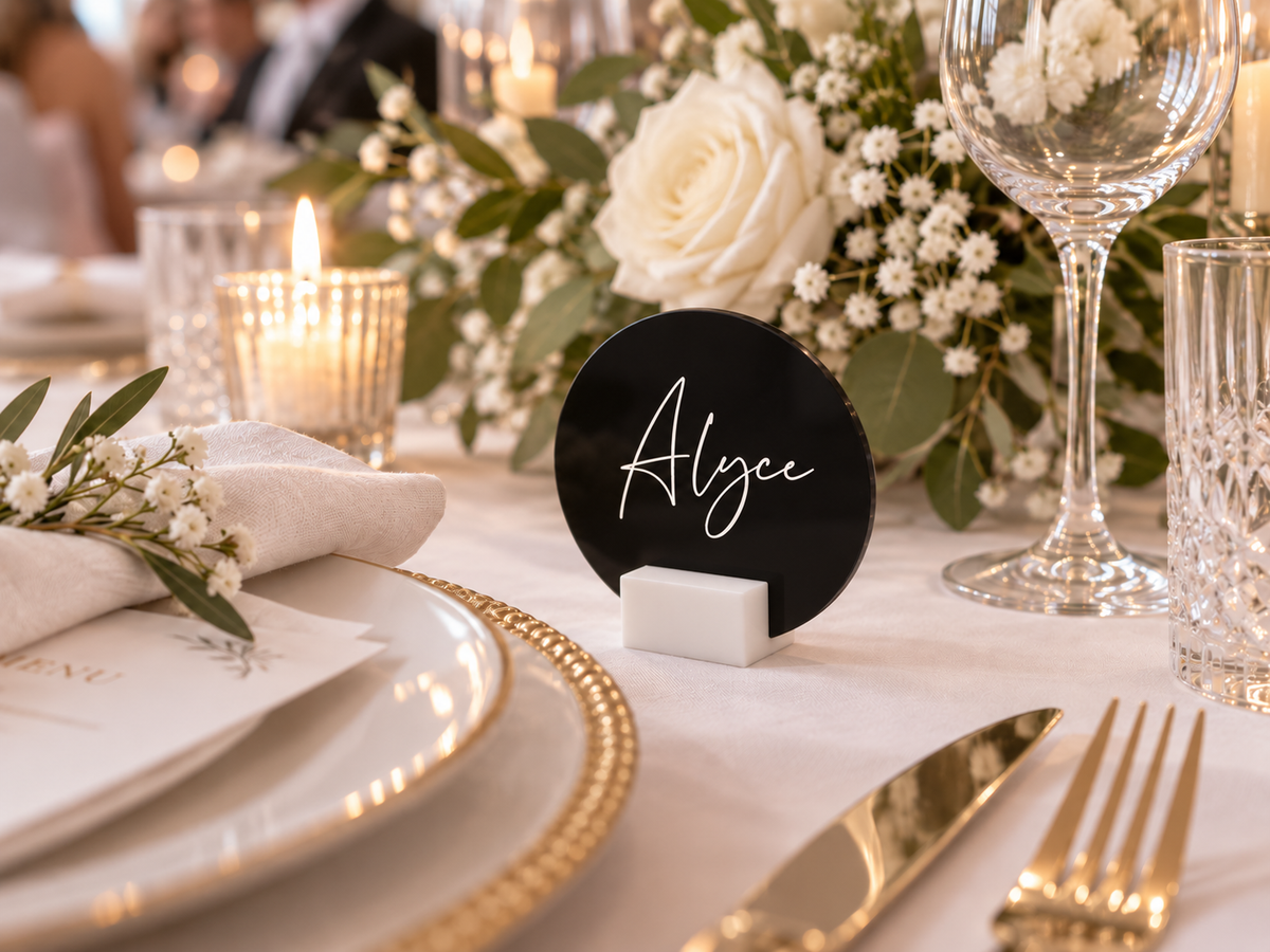 ACRYLIC GUEST PLACE CARD