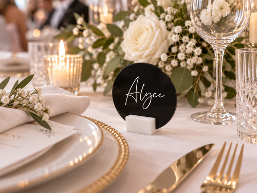 ACRYLIC GUEST PLACE CARD