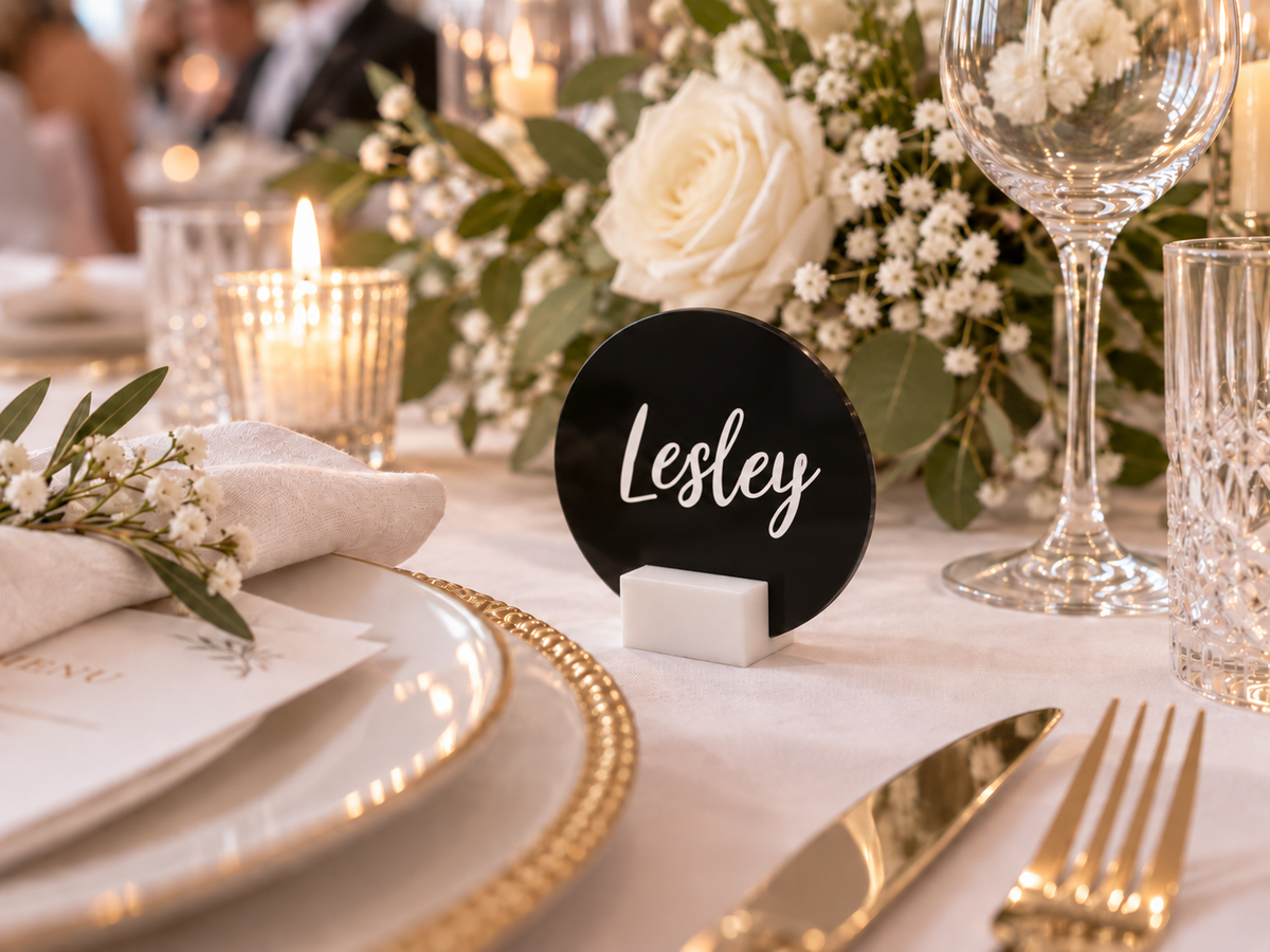 ACRYLIC GUEST PLACE CARD