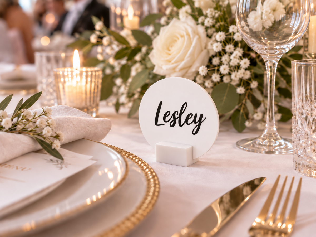 ACRYLIC GUEST PLACE CARD