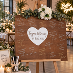 WEDDING GUEST BOOK SIGNING BOARD