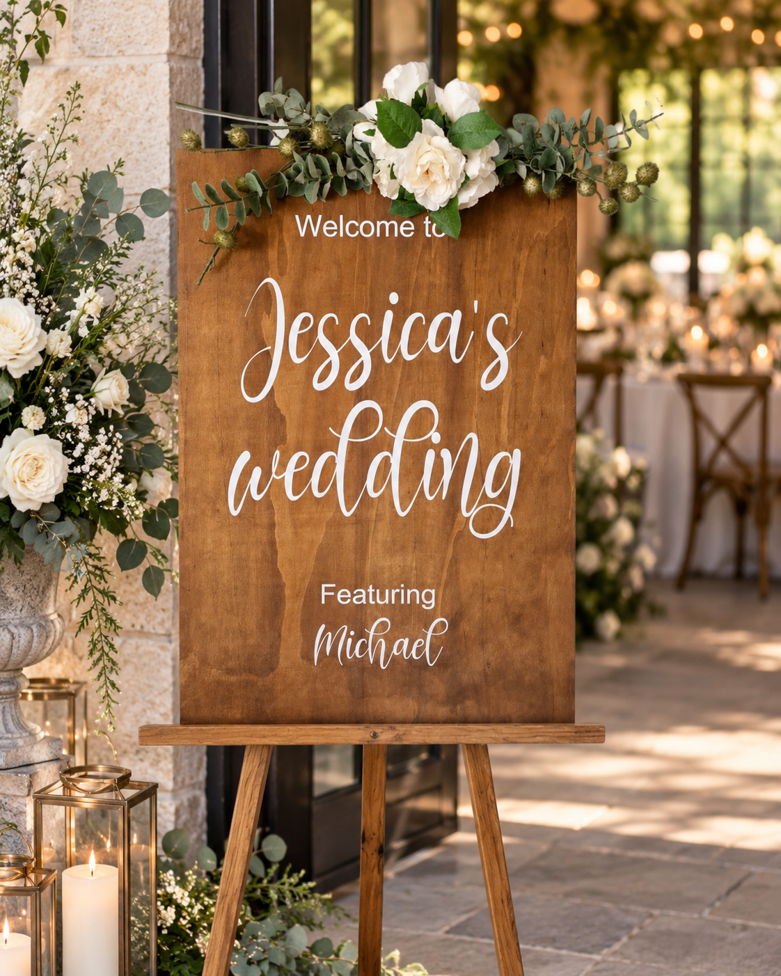 FUNNY WELCOME WEDDING SIGN