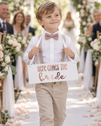 HERE COMES THE BRIDE SIGN