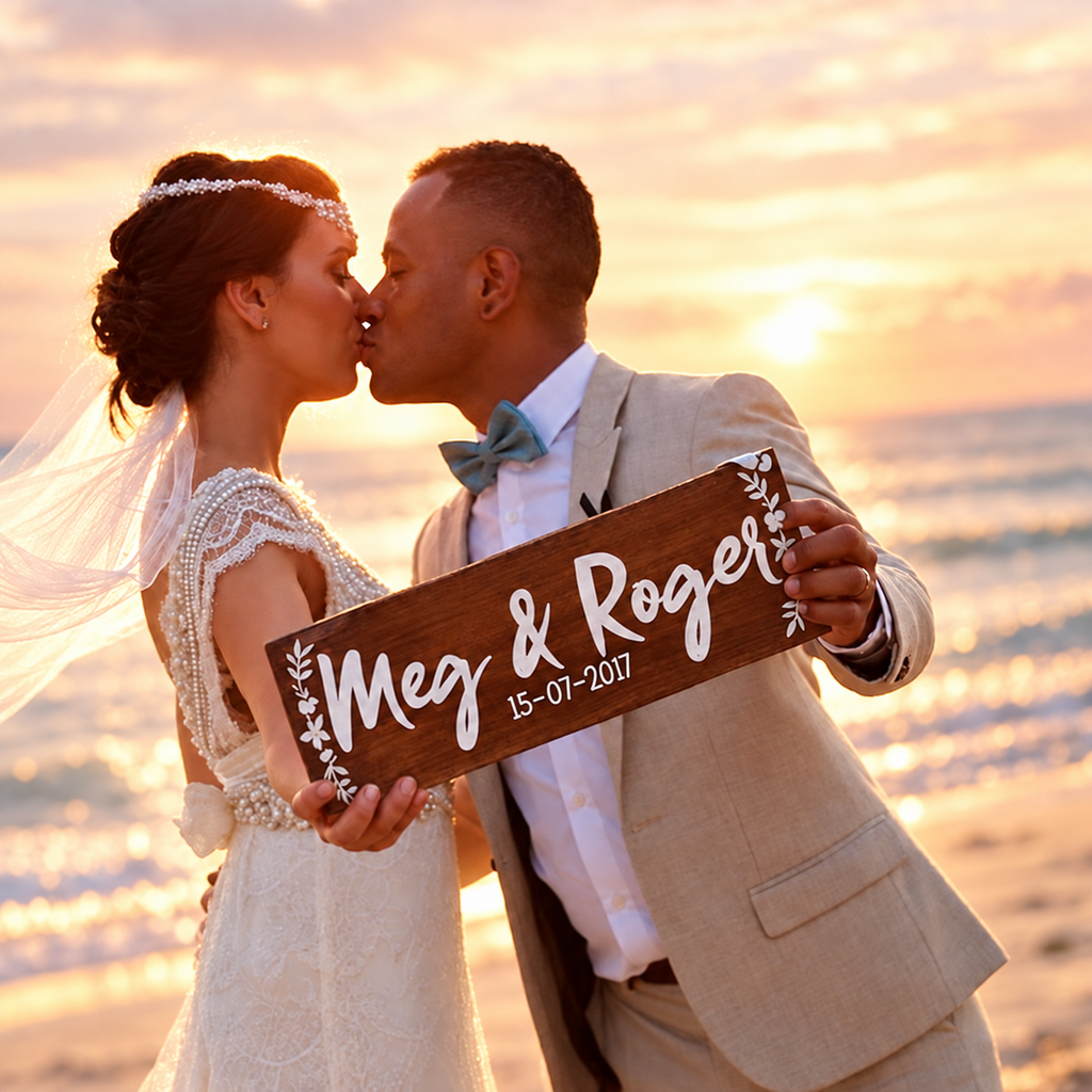 PERSONALIZED COUPLE NAME SIGN