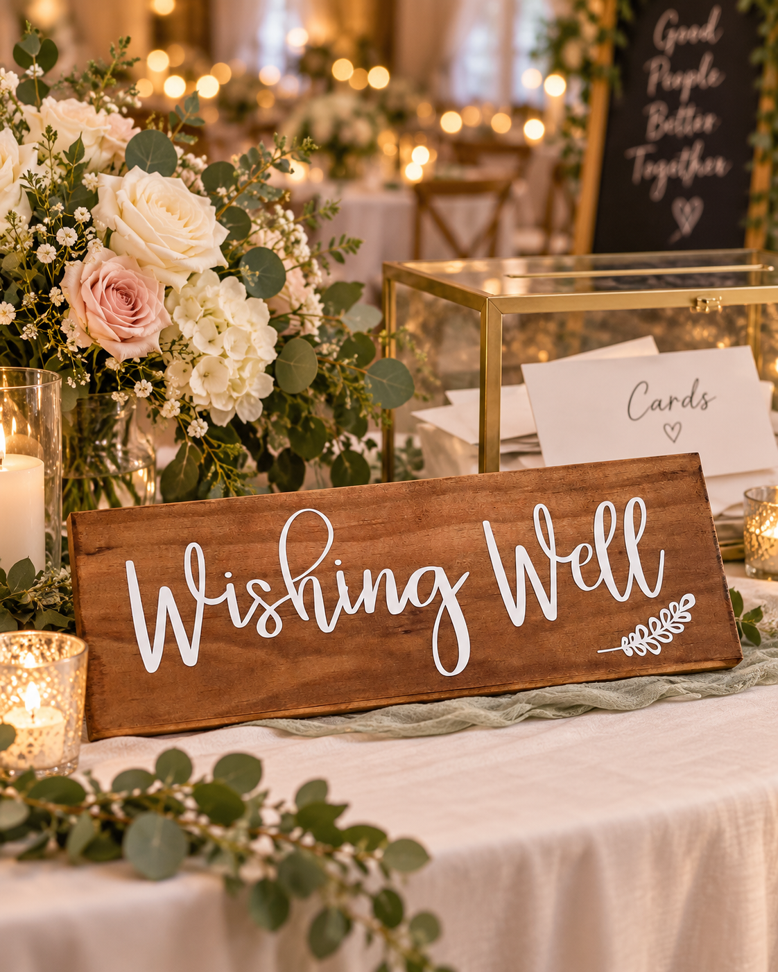 WISHING WELL SIGN