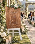 CEREMONY WEDDING SIGN