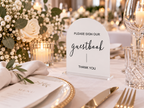 ACRYLIC GUEST BOOK